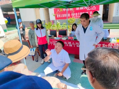 我為鄉(xiāng)親再出診 營養(yǎng)健康，守護鄉(xiāng)村幸福生活
